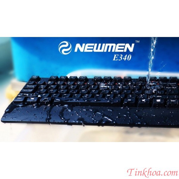 Bàn phím chống nước NEWMEN E340 dành cho Game và văn phòng