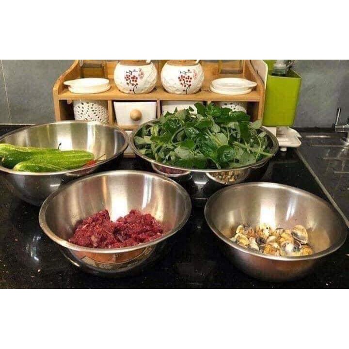 SET 4 ÂU INOX WMF - HÀNG ĐỨC