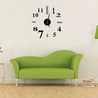 Đồng hồ dán tường  DIY cỡ lớn 100x100 cm