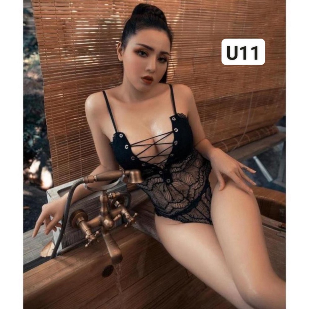 Đồ ngủ bodysuit ren đan ngực sexy - SIÊU HOT | BigBuy360 - bigbuy360.vn