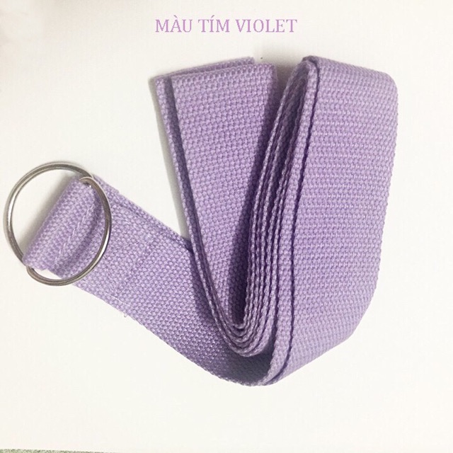 Dây tập yoga cotton loại tốt giá tốt 1m83*3,8cm