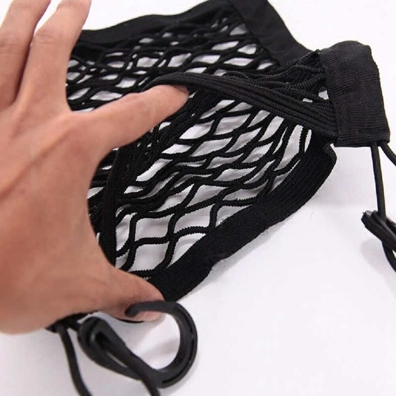 Túi lưới đàn hồi đựng đồ gắn ghế sau xe hơi