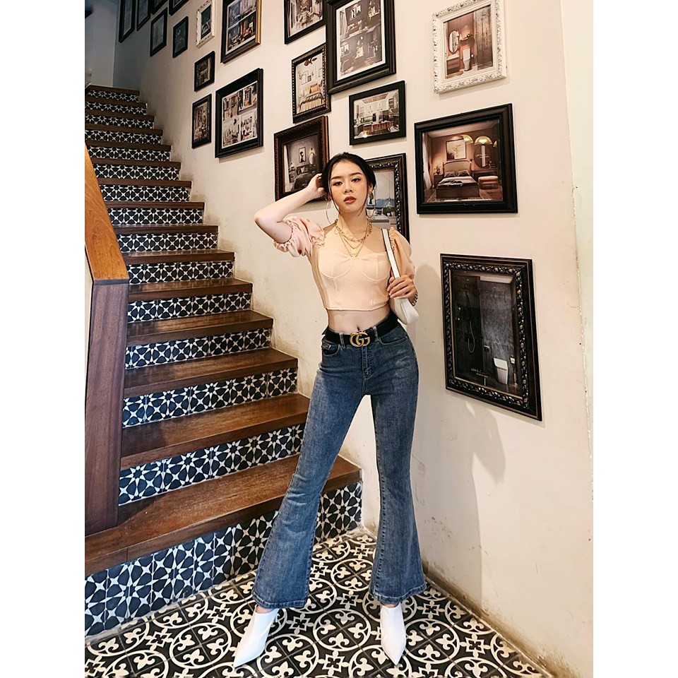QUẦN JEANS LOE ĐẬM