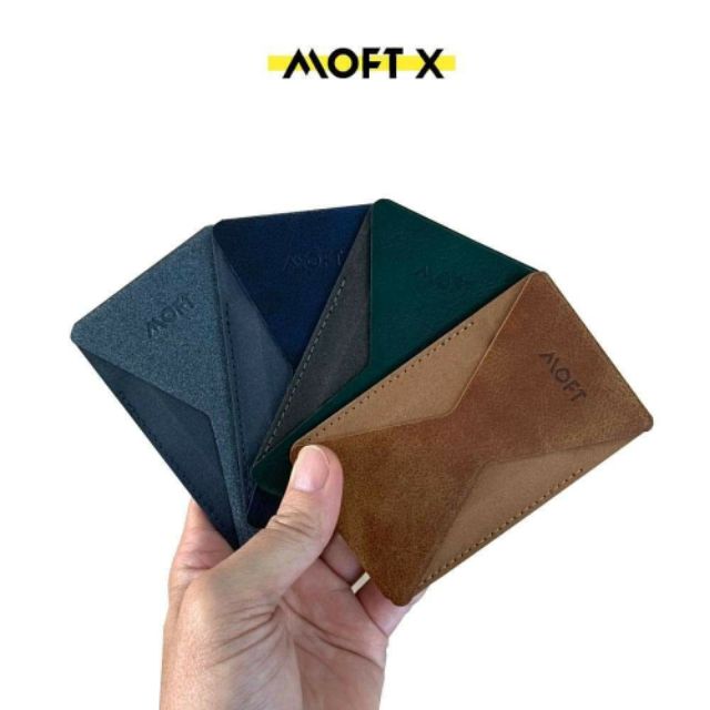 Giá Đỡ Điện Thoại Moft X Phone Stand Mignight Green, Tích Hợp Ví Để Thẻ, Siêu Mỏng Đa Năng, Phiên Bản Dán Keo (Adhesive) | WebRaoVat - webraovat.net.vn