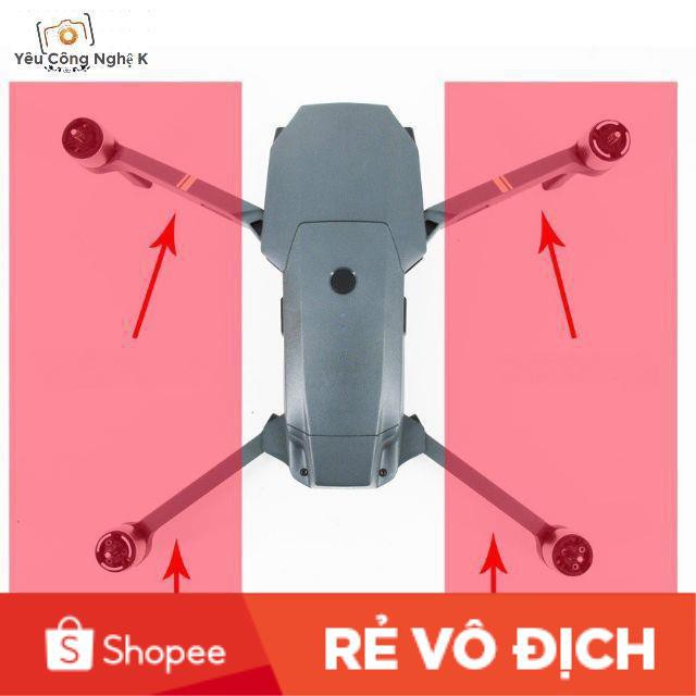 Càng Mavic Pro kèm moto bóc máy