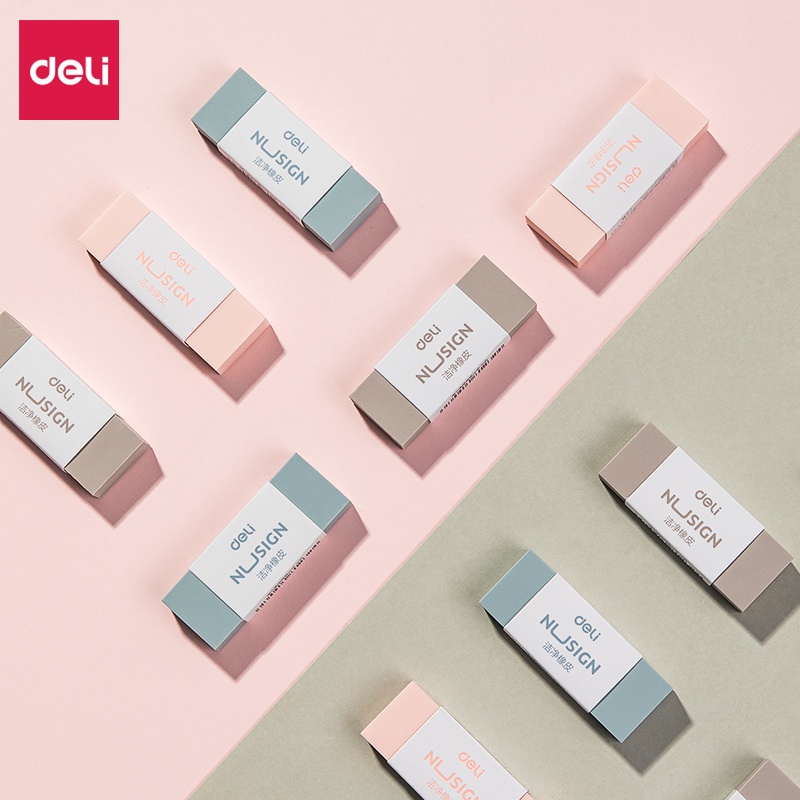 Cục Tẩy Cao Su Màu Sắc Macaron 2B Dành Cho Học Sinh Nhân Viên Văn Phòng