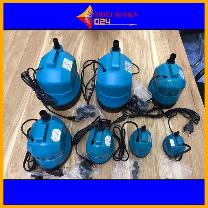 Máy bơm chìm hút đáy bể cá DL hút cặn đáy bơm hồ koi quạt điều hòa 220V công suất cao 90w,125w