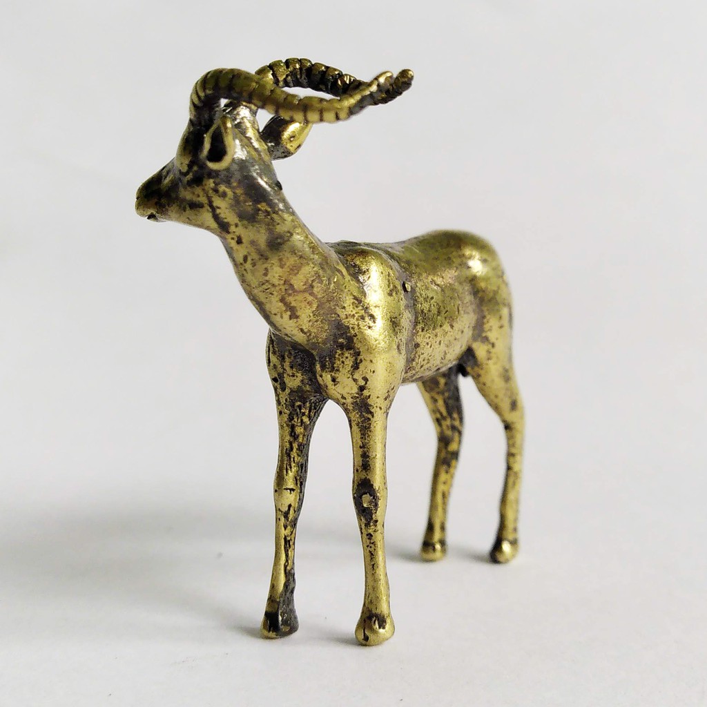 Tượng dê mini bằng đồng giá rẻ làm phụ kiện tiểu cảnh, phụ kiện bàn trà, trang trí bonsai, làm quà tặng | BigBuy360 - bigbuy360.vn