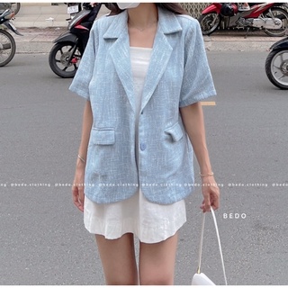 ÁO BLAZER DẠ TWEED