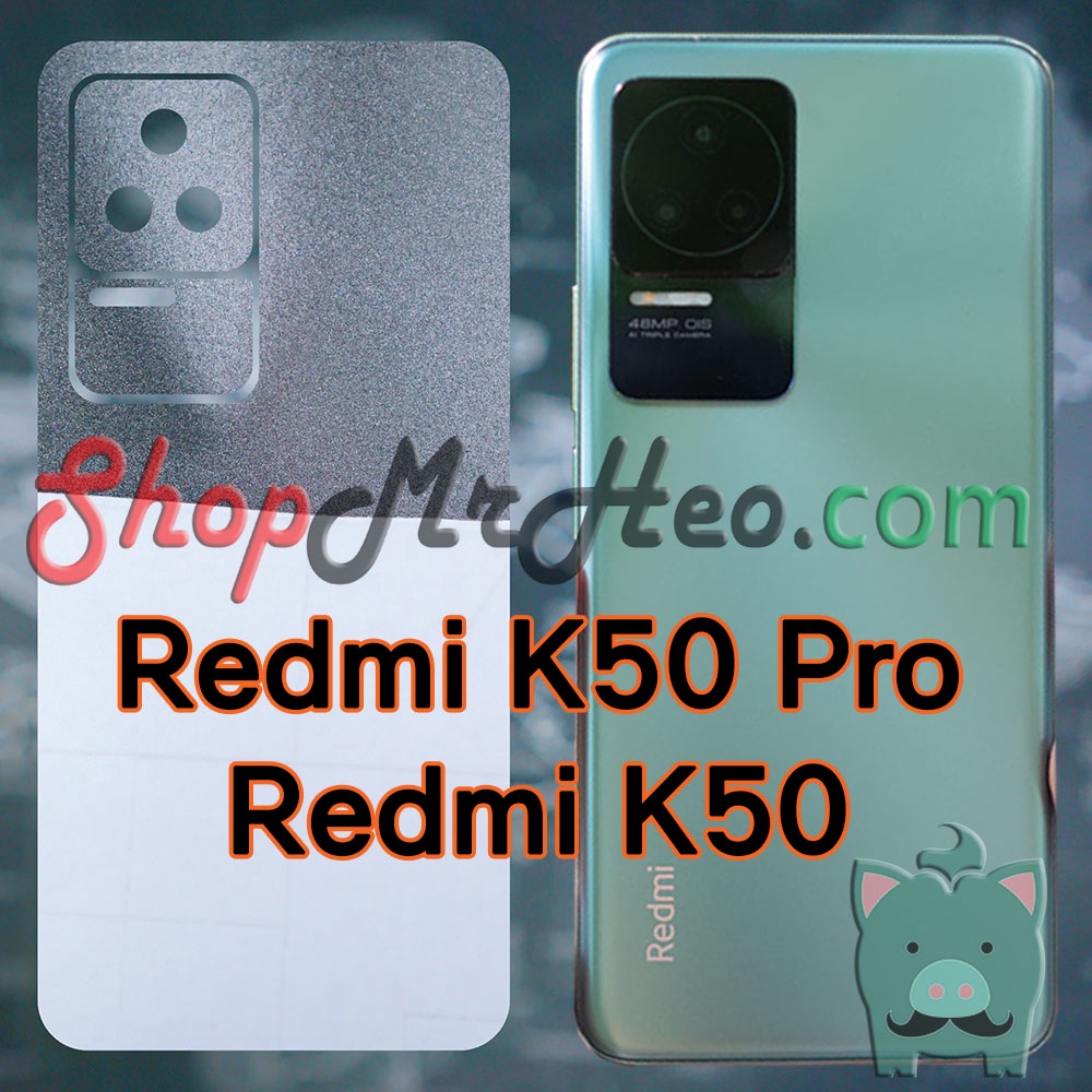 Skin Dán Mặt Sau Lưng Vân 3D Xiaomi Redmi K50 Pro / K50 - Redmi K50 Gaming - Poco F4 GT