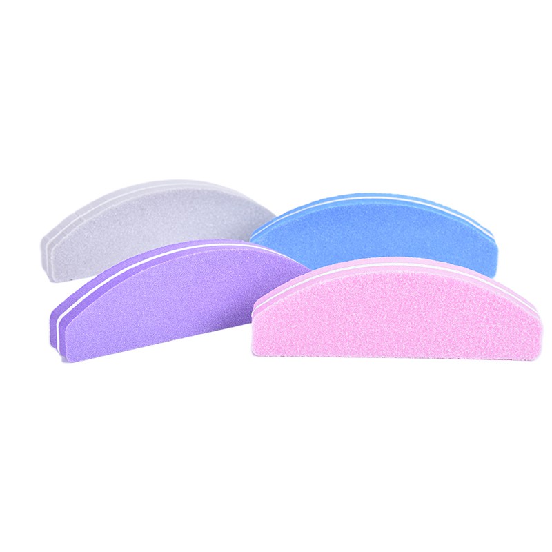 [onsalezone]5pcs New Sponge Nail Art Tips Buffer Sanding Nail Buffer Block Files Sponge