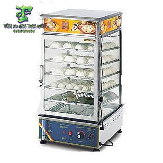 Tủ hấp bánh bao 5 tầng inox giá rẻ