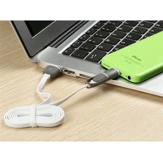 Cáp sạc Điện Thoại 2 in 1 cho iPhone567 & android