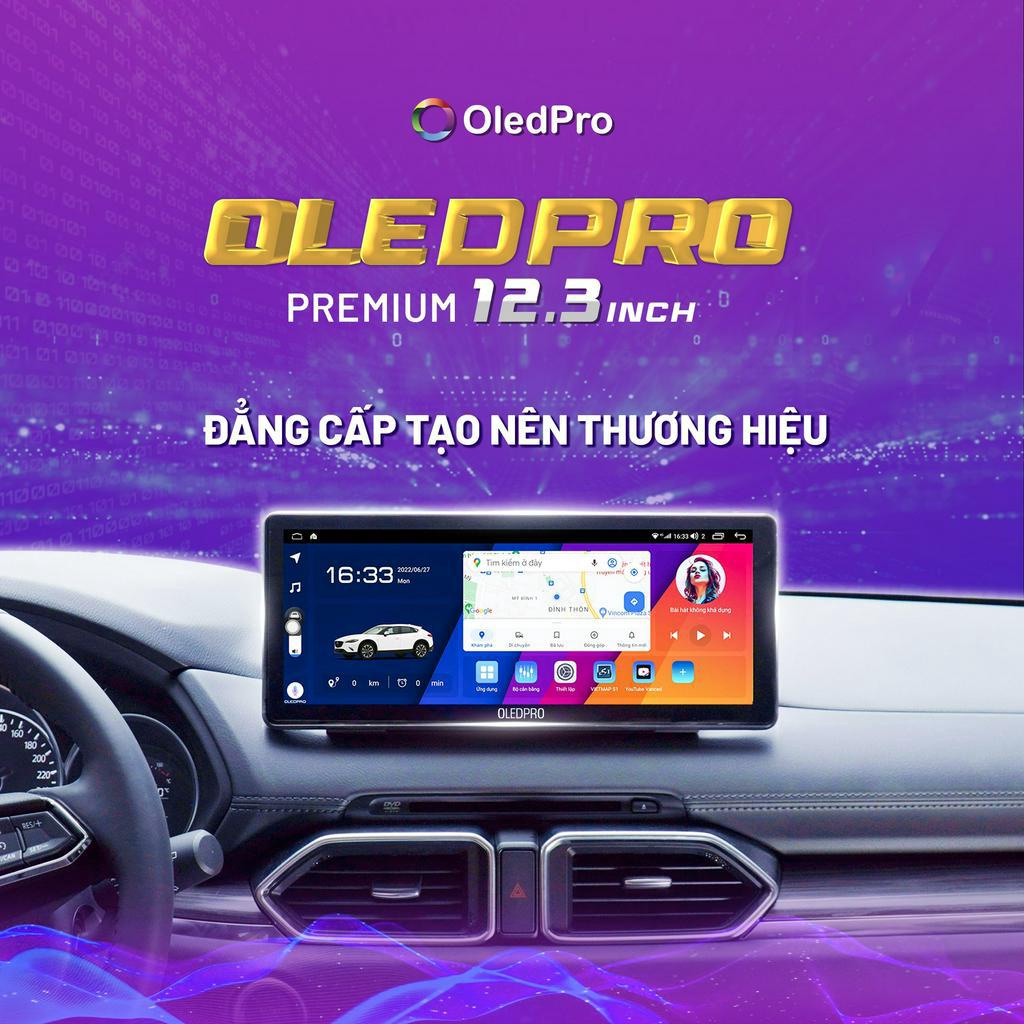 Màn hình android Oled Pro X4s Premium liền camera 360 12.3 inch cao cấp tặng kèm Vietmap S2
