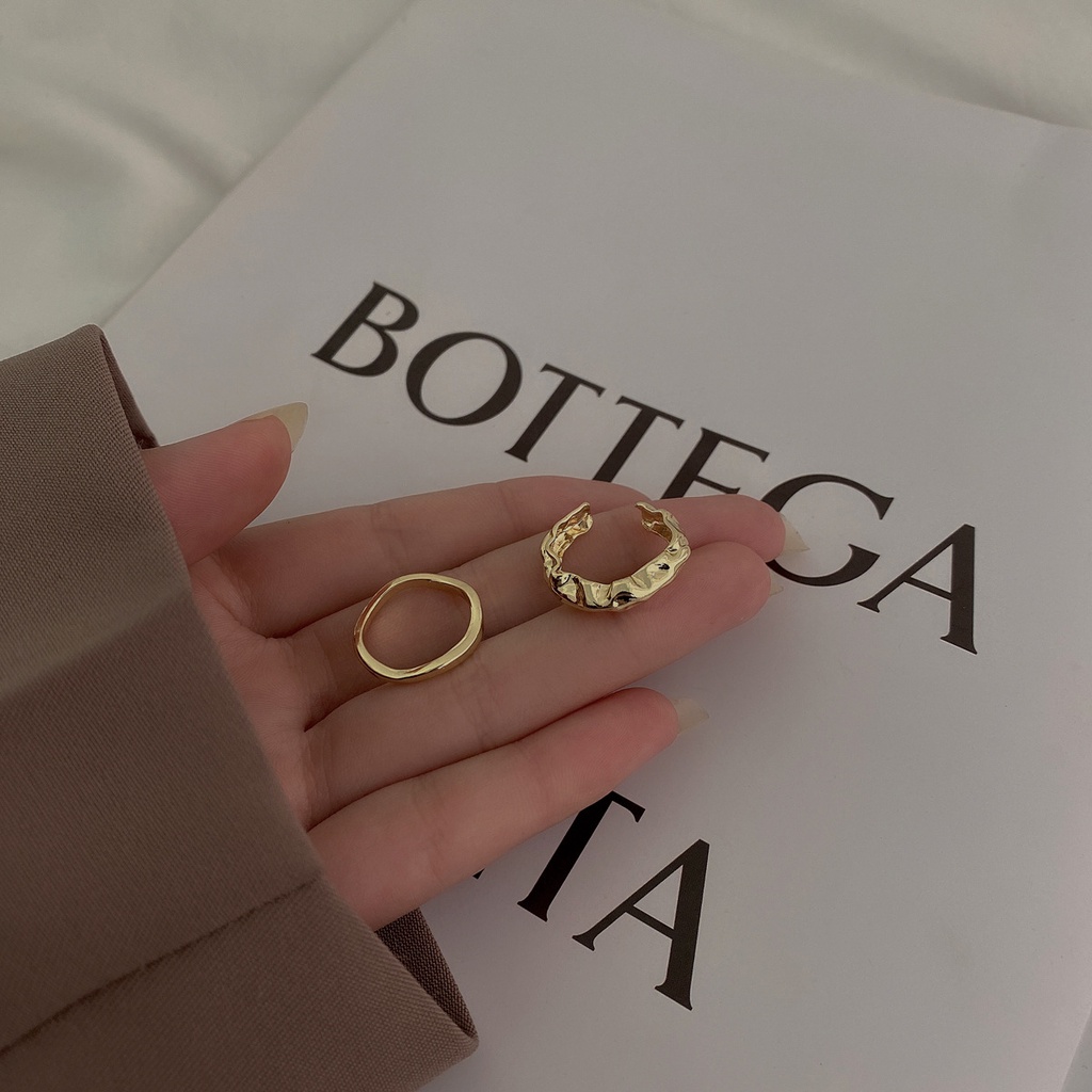 Nhẫn thiết kế đơn giản cao cấp có thể điều chỉnh kích thước 22797