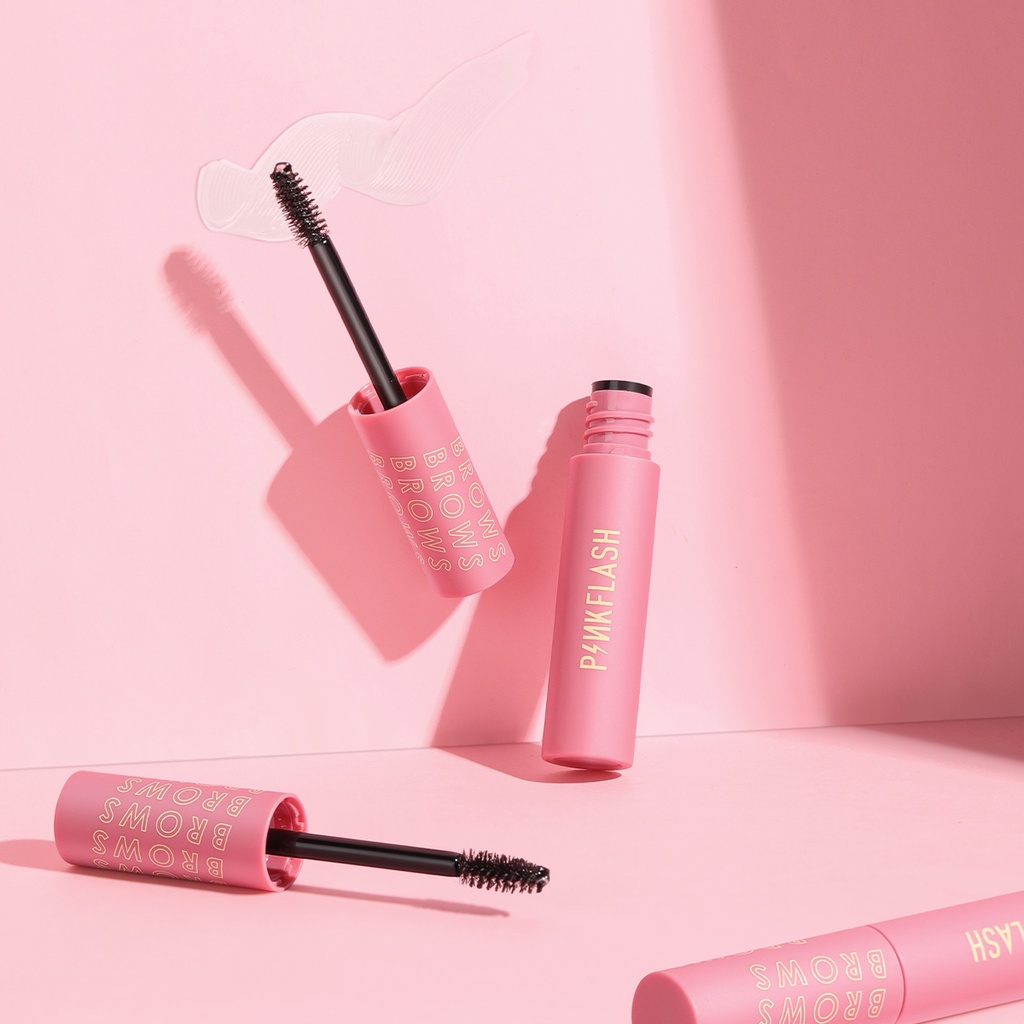 [Hàng mới về] Gel tạo dáng lông mày PINKFLASH tự nhiên chống dính lâu trôi đa năng