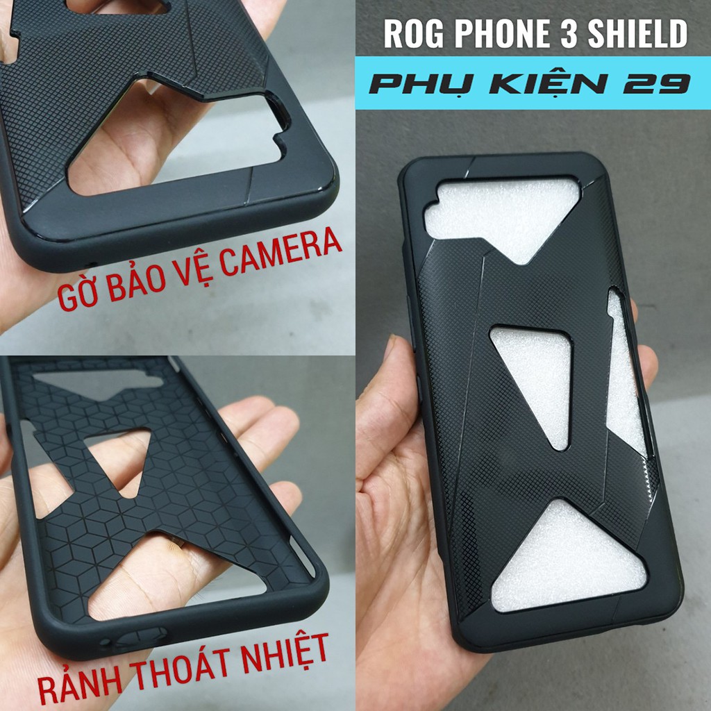 Ốp lưng chống sốc, chống va đập SHIELD có bọc cam