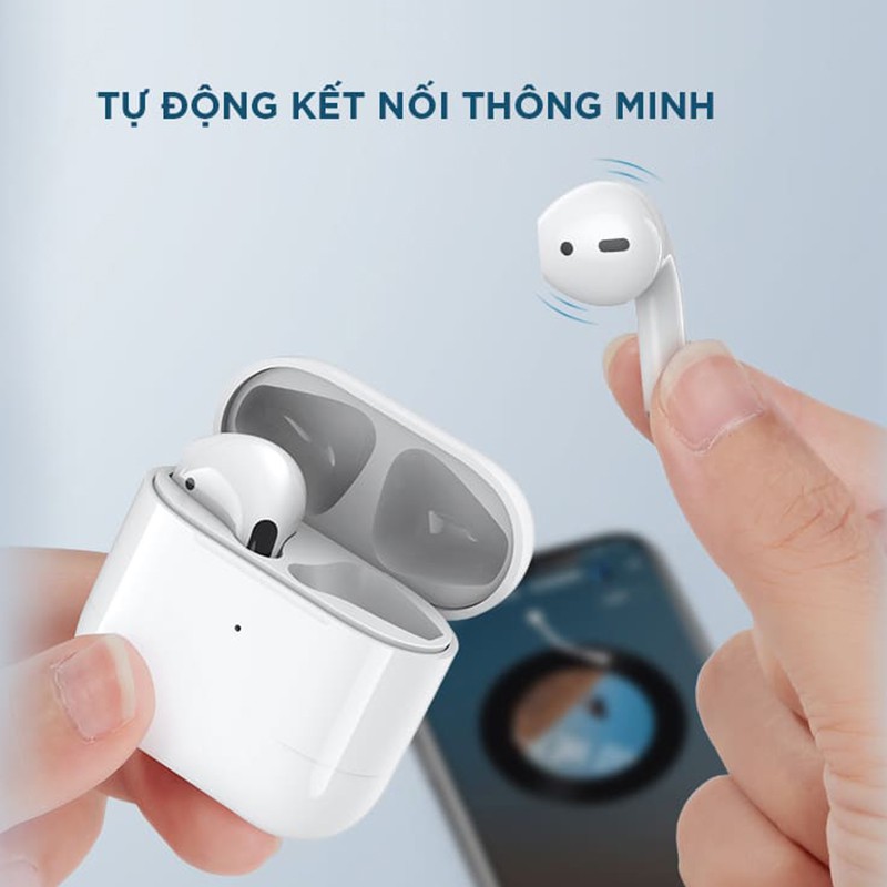 Tai Nghe Bluetooth TWS 10i Không Dây | Chống Ồn | Âm Chuẩn | Remax True wireles  Nhét Tai Vừa Vặn Không Đau Tai