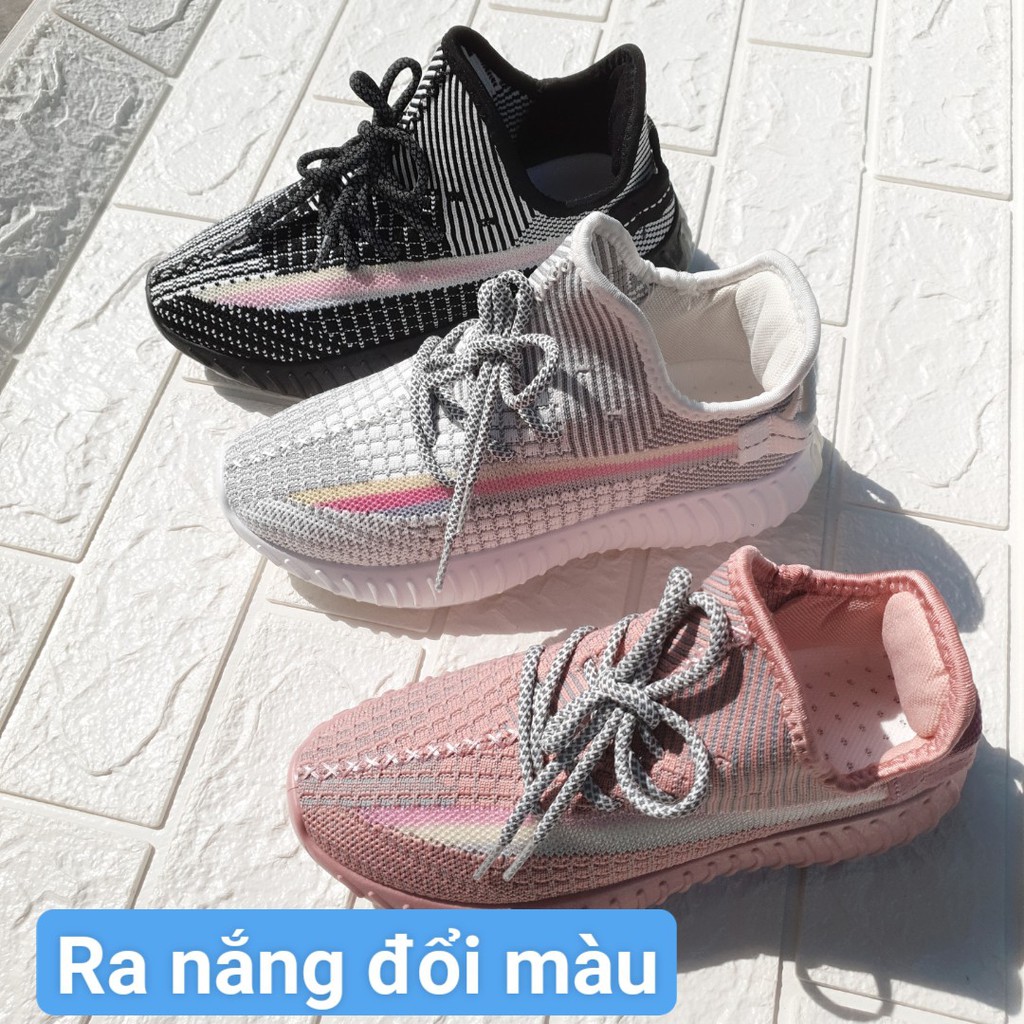 giày nữ 👠 Bụng Bự Store 👟, giày thể thao nữ đổi màu viền khi ra nắng mã HV05 | BigBuy360 - bigbuy360.vn