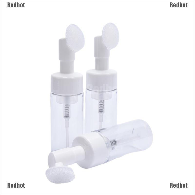 (Hàng Mới Về) Chai Tạo Bọt Sữa Rửa Mặt Bằng Silicone Dung Tích 120ml