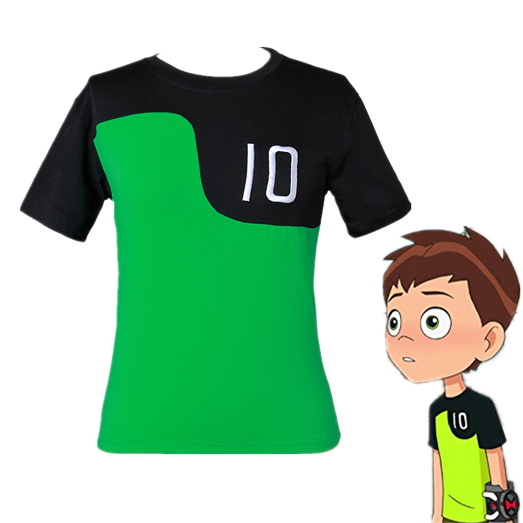 Áo Thun Tay Ngắn In Hình ben 10 alien Cá Tính Cho Nam