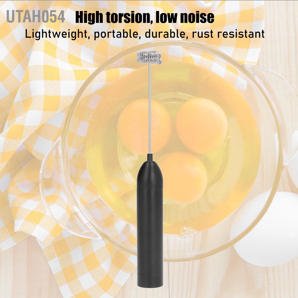 Utah054 Máy làm lạnh sữa cầm tay Độ ồn thấp Công thái học trộn điện đa chức năng chống gỉ