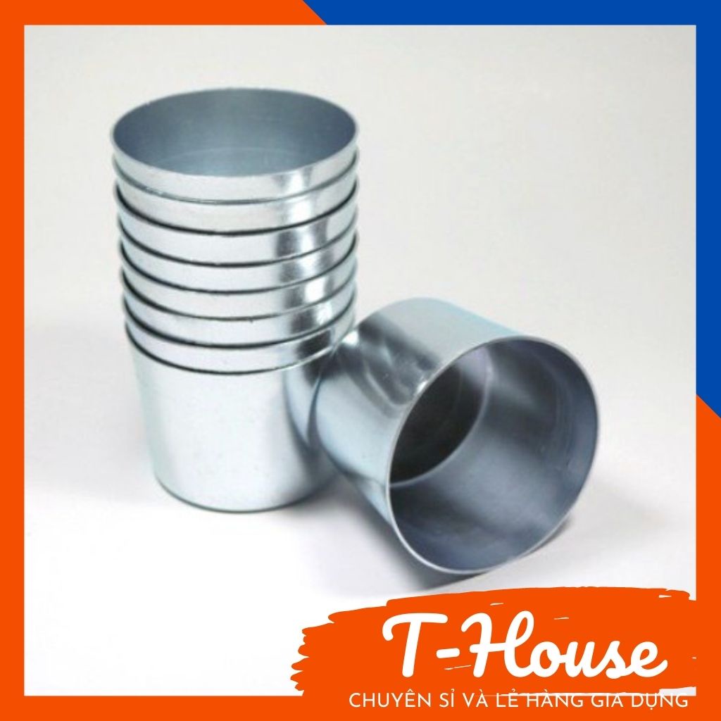 Ly Nhôm, Ly Làm Đá Đủ Kích Thước Từ 8Cm Đến 12Cm