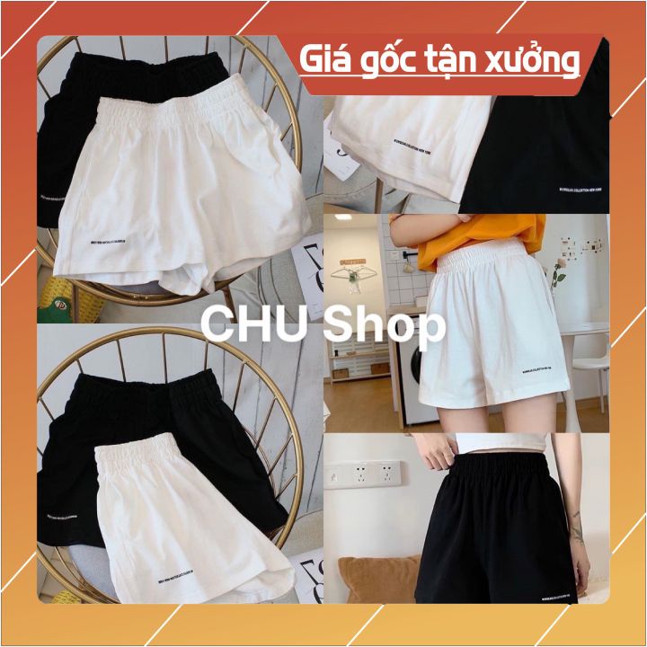 [ Qùa Tặng Là N.Xả Siusop nhé ] Quần short unisex_quần đùi đũi chun thêu