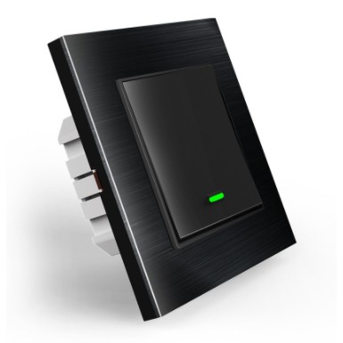 Công tắc thông minh WIFI Tuya hình vuông, điều khiển qua điện thoại Smartlife, nút ấn cơ như công tắc truyền thống