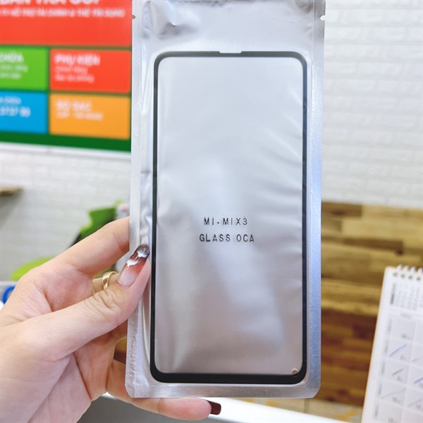 Kính ép OCA Xiaomi Mi Mix 3, bảo hành đổi trả.