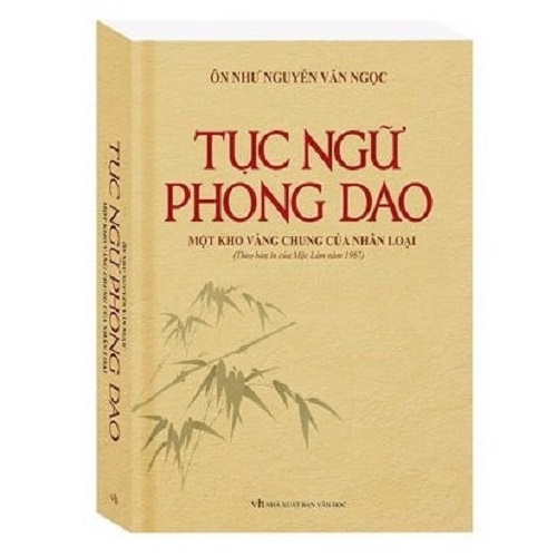 Sách - Tục ngữ phong dao - bìa cứng