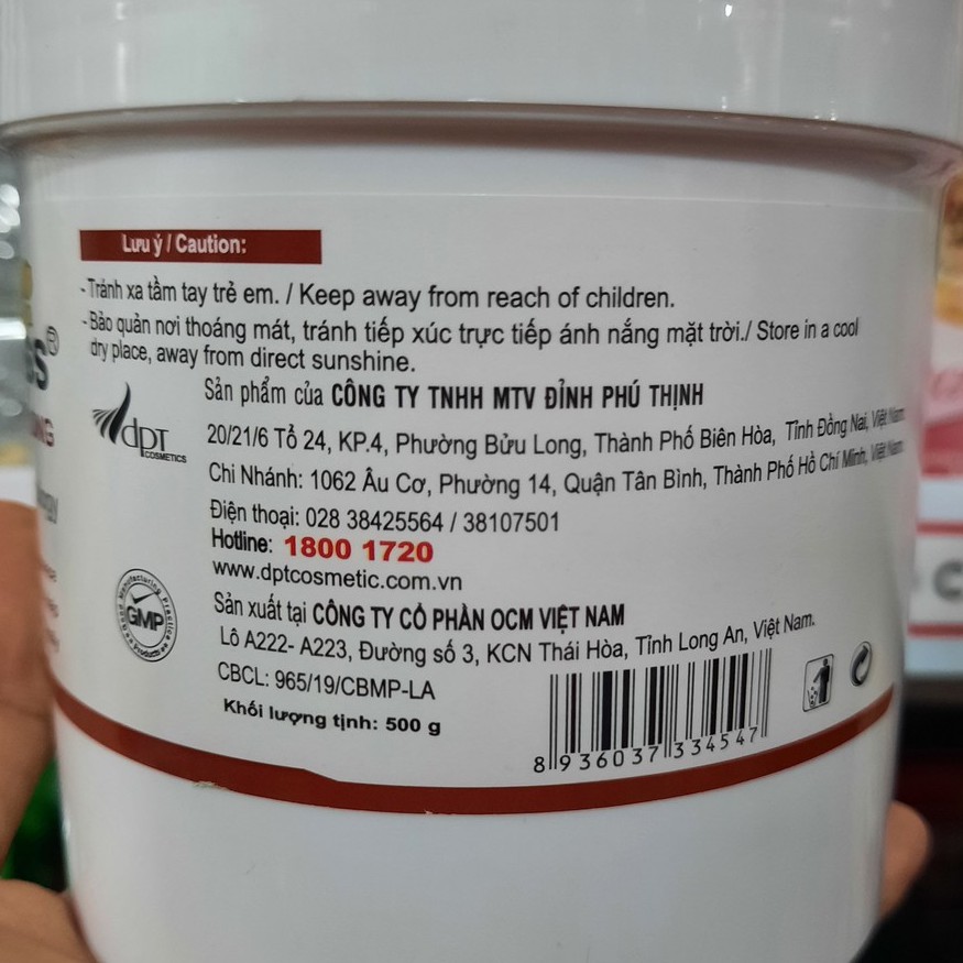 Kem Hấp Dầu O'nalyss Hương Hoa Hồng 500g