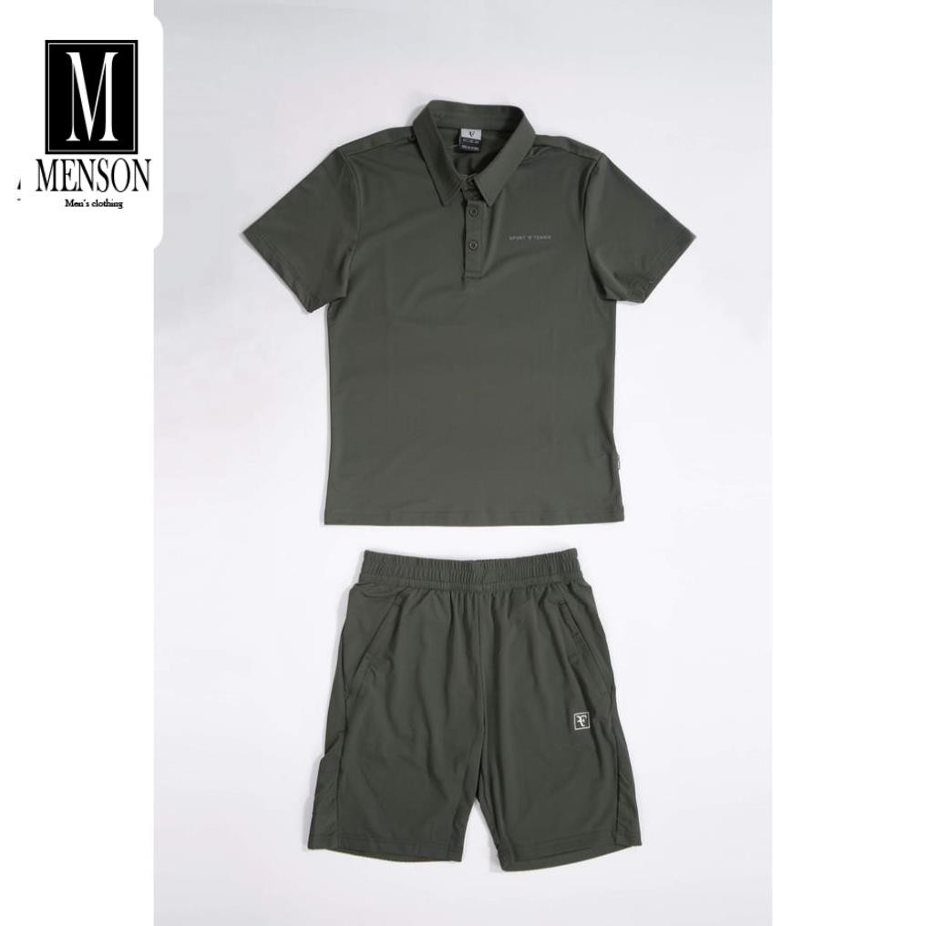 ⭐️HÀNG LOẠI 1⭐️Bộ thể thao nam cao cấp, vải thun lạnh co giãn xuất xịn - Đồ bộ thể thao nam tập gym cổ bẻ cộc tay M4 | BigBuy360 - bigbuy360.vn