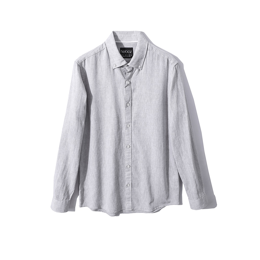 Áo sơ mi Heboz chất vải linen mềm và mát - 00000681