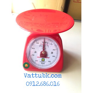Cân đồng hồ đĩa nhựa 1kg