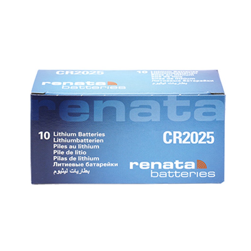 Pin CR2025 - 2025 Lithium 3v Hiệu Renata Của Thụy Sĩ Cao Cấp - Pin Cúc Áo Chính Hãng Giá Rẻ