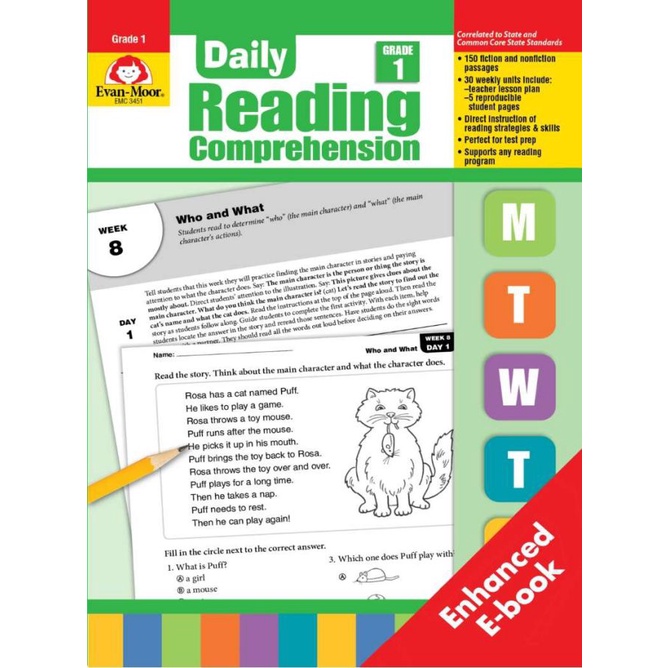 Daily Reading Comprehension - 8c