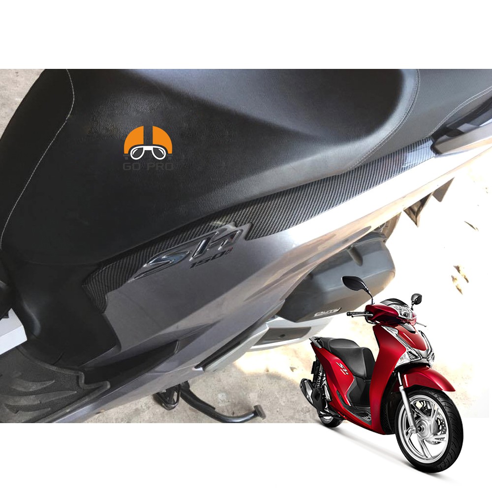 [Mã LIFEAUMAY giảm 10% tối đa 30k đơn 150k] [CHÍNH HÃNG] Ốp Hông Nẹp Sườn SH 2017 - 2019 Nhựa Xi