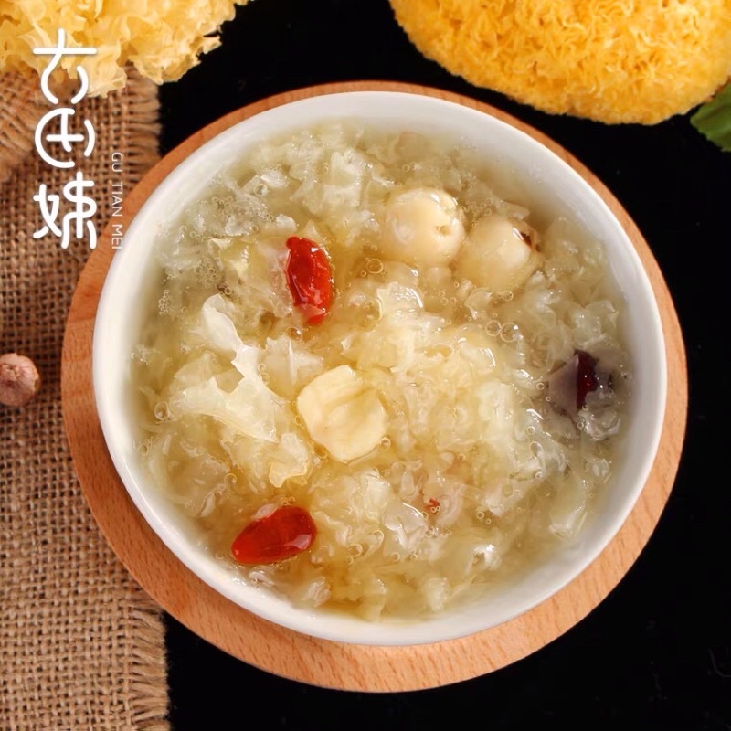 Nấm tuyết, nấm ngân nhĩ không tẩy trắng hàng thượng hạng