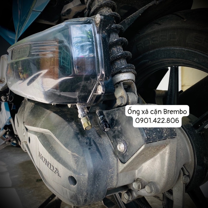 Ống xả cặn Pô E gắn Trang trí Vario/Click/AirBlade/Sh/PCX/Vision/Sh mode/ Scoopy✌