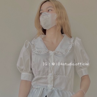 Áo sơ mi cổ bèo A202