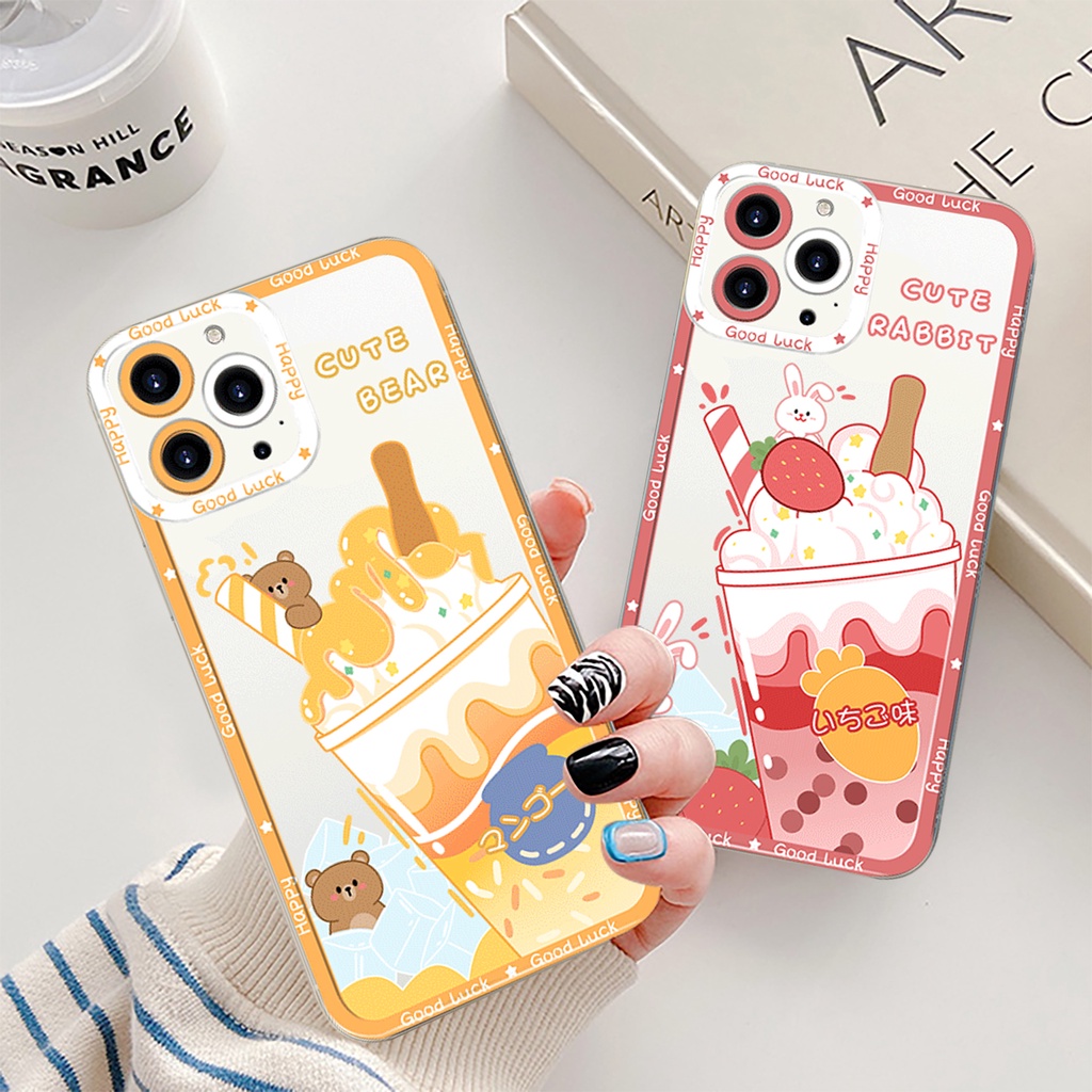 Ốp lưng iphone trong lỗ viền camera cute bear 6plus/6splus/7/7plus/8/8plus/xs/11/12/13/pro/max/promax-SALE HOT B2-10