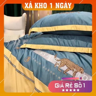 Bộ drap lụa 5 món - inspiation (shopmh59)