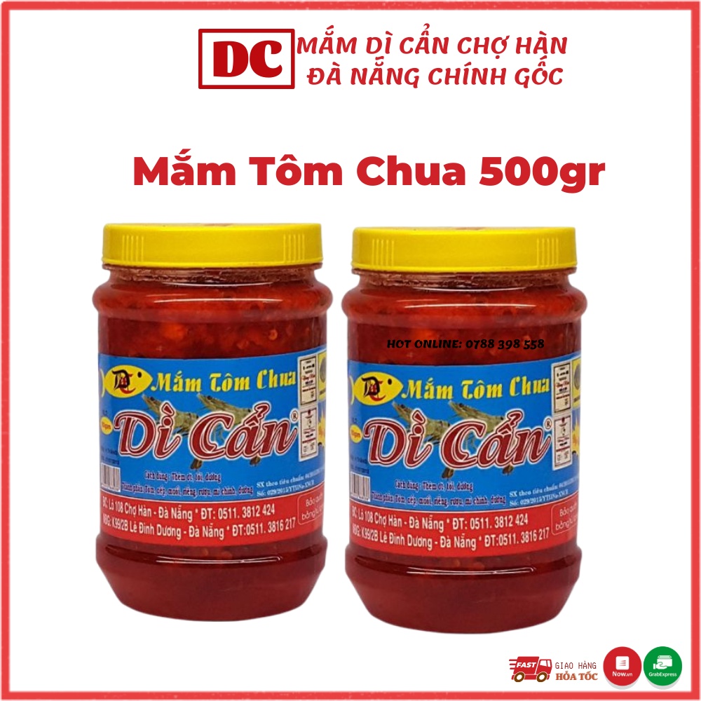 Mắm Tôm Chua Dì Cẩn hũ 500gr - chính gốc | BigBuy360 - bigbuy360.vn