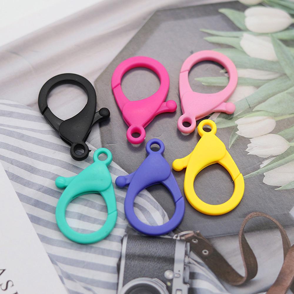 LANFY Set 20 Móc Khóa Nhựa Hình Tôm Hùm Tự Làm