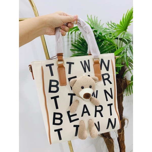 Túi TTWN BEAR CÓ GẤU TRƯỚC TÚI