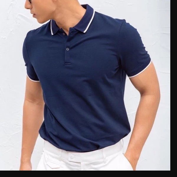 Áo polo cK Trơn hàng xuất khẩu Cao Cấp DV vnxk cực xịn - khuy nút chữ cK vải cao cấp