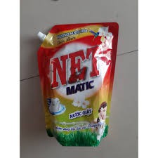 Nước giặt đậm đặc NET Matic hương nước hoa thiên nhiên túi 2,4kg