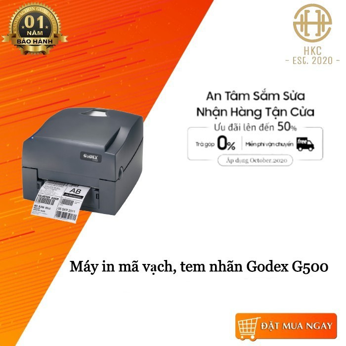 Máy in mã vạch Godex G500