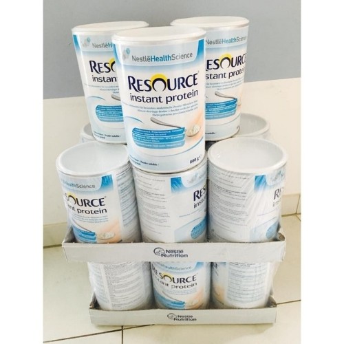 Sữa tiểu đường đức NESTLE RESOURCE INSTANT PROTEIN 800g cho người ăn kiêng ổn định đường huyết bồi bổ sức khoẻ